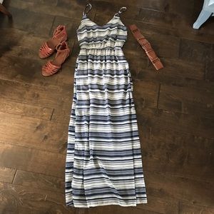 Striped Maxi Dress